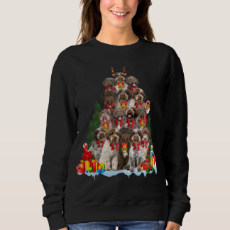 クリスマスパジャマラゴットロマグノロクリスマスツリーギフト スウェットシャツ