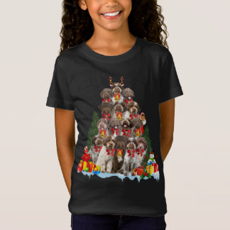 クリスマスパジャマラゴットロマグノロクリスマスツリーギフト Tシャツ