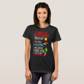 クリスマスパジャマ発送12日間 X-mas発送 Tシャツ (正面フル)