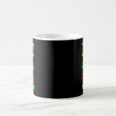 クリスマスパジャマ サンタがサッカーするよ コーヒーマグカップ (中央)