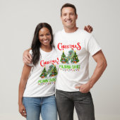 クリスマスパジャマ Tシャツ (ユニセックス)