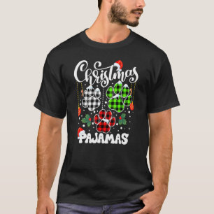 クリスマスパジャマ Xmas ペット 動物 猫 犬 肉球 Tシャツ