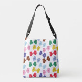 クリスマスパステルコージーウィンターグローブ クロスボディバッグ (裏面)