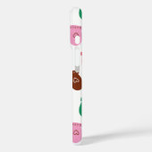 クリスマスパステルコージーウィンターグローブ Case-Mate iPhoneケース (裏面 / 左)