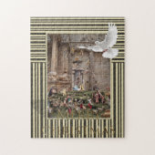 クリスマスパズルイエス出生 ジグソーパズル (縦)