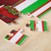 クリスマスパズルサンタ ジグソーパズル (側面)