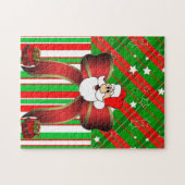 クリスマスパズルサンタ ジグソーパズル (横)