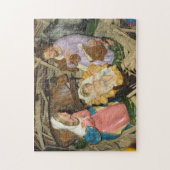 クリスマスパズル出生ヴィンテージマンガークレシュ ジグソーパズル (縦)