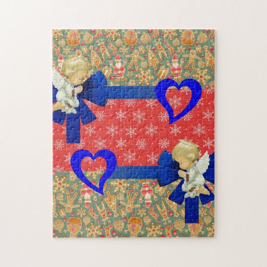 クリスマスパズル天使 ジグソーパズル (縦)