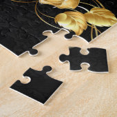 クリスマスパズル金ゴールドペンギンフローラ ジグソーパズル (側面)