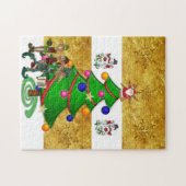 クリスマスパズル雪だるま ジグソーパズル (横)