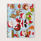 クリスマスパズル 子供へ ジグソーパズル (縦)