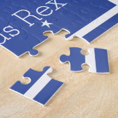 クリスマスパズルTySANTAsaurusレックス30大PIeces ジグソーパズル (側面)