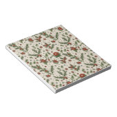 クリスマスパターンのノートパッド ノートパッド (アングル)