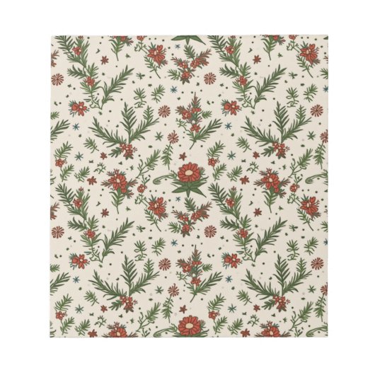 クリスマスパターンのノートパッド ノートパッド (正面)