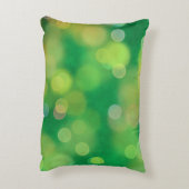 クリスマスパターンの魔法(緑) アクセントクッション (裏面(縦))