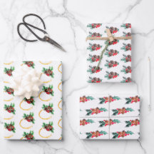 クリスマスパターンオーナメント墨汁