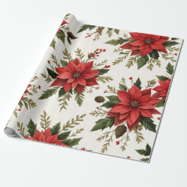 クリスマスパターンデザイン包装紙 ラッピングペーパー