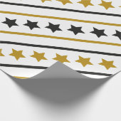 クリスマスパターンデザイン  ラッピングペーパー (角)