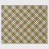 クリスマスパターンデザイン ラッピングペーパー (フラット)