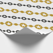 クリスマスパターンデザイン  ラッピングペーパー (角)