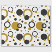 クリスマスパターンデザイン  ラッピングペーパー (フラット)