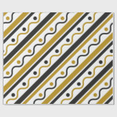 クリスマスパターンデザイン ラッピングペーパー (フラット)