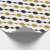 クリスマスパターンデザイン ラッピングペーパー (角)