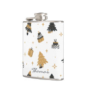クリスマスパターンフェスティバル記念カスタム フラスク (左)