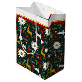 クリスマスパターン媒体抱き枕 ミディアムペーパーバッグ (裏面アングル)