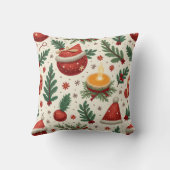クリスマスパターン枕クッション クッション (裏面)