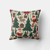 クリスマスパターン枕クッション クッション (裏面)