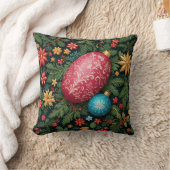 クリスマスパターン枕 クッション (ブランケット)