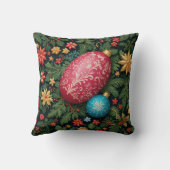 クリスマスパターン枕 クッション (裏面)