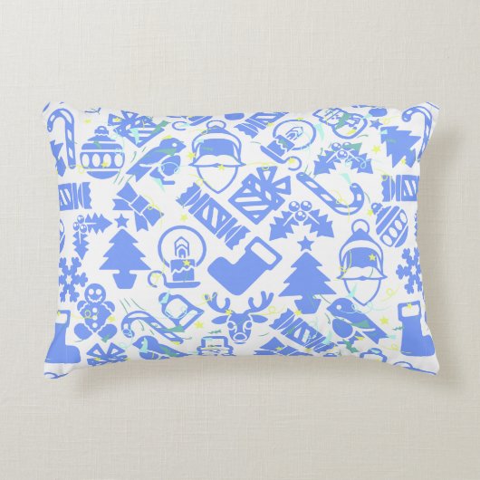 クリスマスパターン07.nbg アクセントクッション (正面)