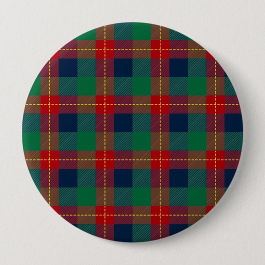 クリスマスパターン105 缶バッジ (正面)