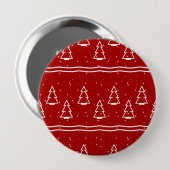 クリスマスパターン116 缶バッジ (正面&裏面)