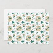 クリスマスパターン118 シーズンポストカード (正面/裏面)