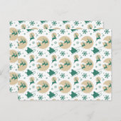 クリスマスパターン118 ポストカード (正面/裏面)