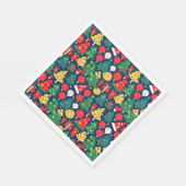 クリスマスパターン1 – 紙ナプキン スタンダードランチョンナプキン (角)