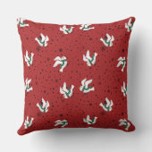 クリスマスパターン2025年新年おめでとう； クッション (裏面)