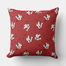 クリスマスパターン2025年新年おめでとう； クッション