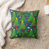 クリスマスパターン2 -装飾用クッション クッション (ブランケット)