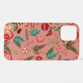 クリスマスパターン2 iPhoneケース (裏面横)