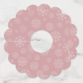 クリスマスパターン34 ワイングラスタグ (正面)