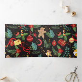 クリスマスパターン3 三つ折りクリスマスカード (内部)