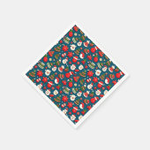 クリスマスパターン4 – 紙ナプキン スタンダードカクテルナプキン (角)