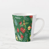 クリスマスパターン5 カフェラテマグ (右)