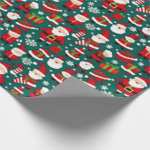 クリスマスパターン6 – ラッピング紙 ラッピングペーパー (角)