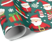 クリスマスパターン6 – ラッピング紙 ラッピングペーパー (ロールコーナー)
